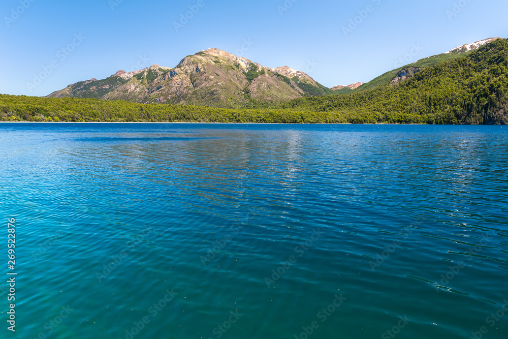 Menendez lake, Los Alerces National park in Patagonia, Argentina