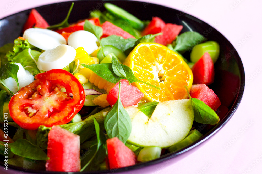 Salad close-up Salad close-up