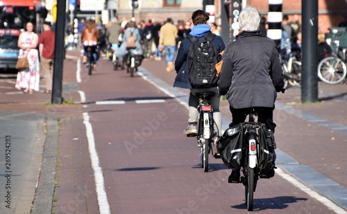 à bicyclette...amsterdam