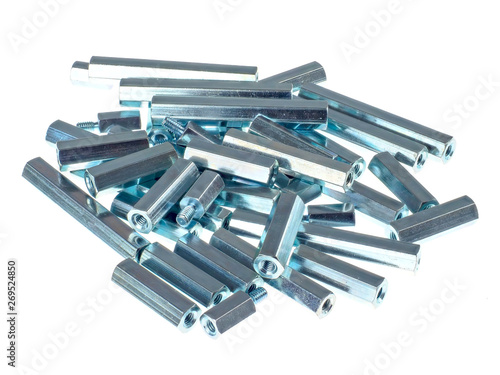 Εκτύπωση καμβά An assortment of iron standoffs or spacers