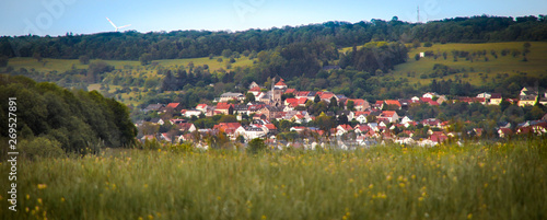 Landschaftimpression aus dem Biosphärenreservat Bliesgau im Saarland, Deutschland