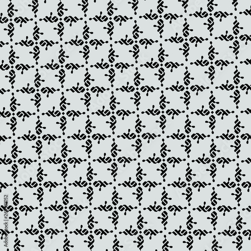 Seamless vintage pattern. Ethnic vector textured background