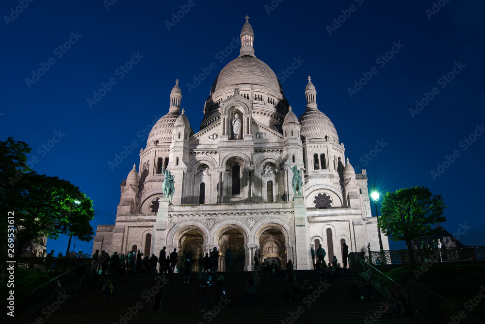 Catholic Cathedral Sacre Coeur Montmatre Paris France