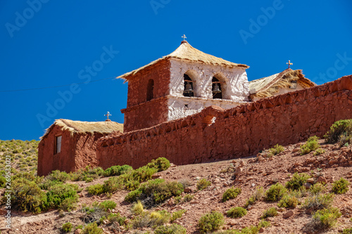 Church from Machuca in San Pedro Atacama, Chile