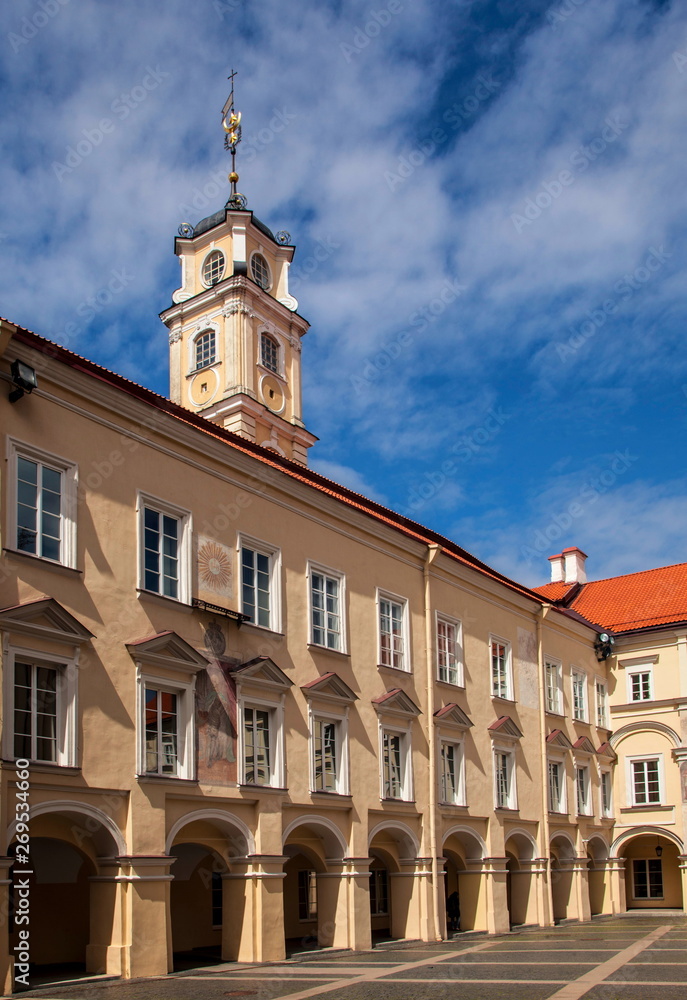 Fragment of Vilnius University Buildings 