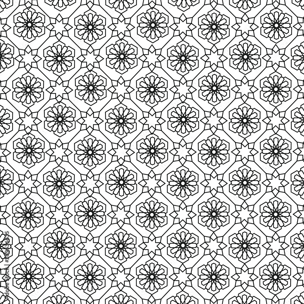 seamlessly vintage pattern