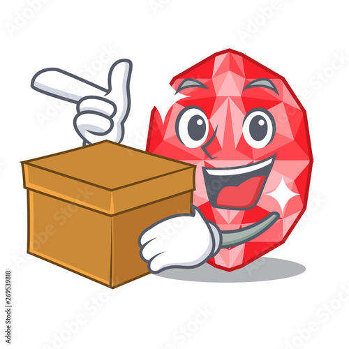 With box ruby gems isolated with the character