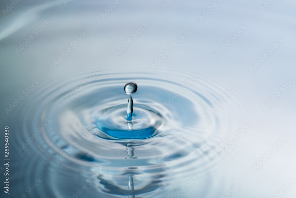 Water drop or water ripples. Waves of rippling water. Water drop or water ripples. Waves of rippling water.