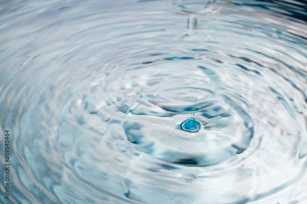 Water drop or water ripples. Waves of rippling water. Water drop or water ripples. Waves of rippling water.
