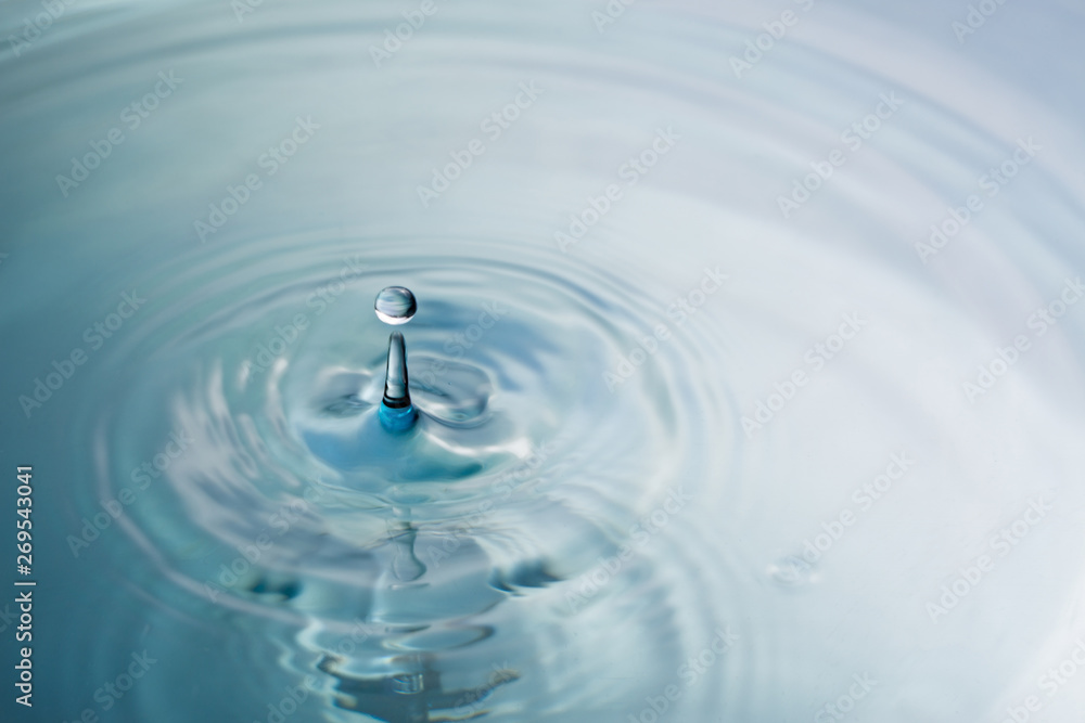 Water drop or water ripples. Waves of rippling water. Water drop or water ripples. Waves of rippling water.