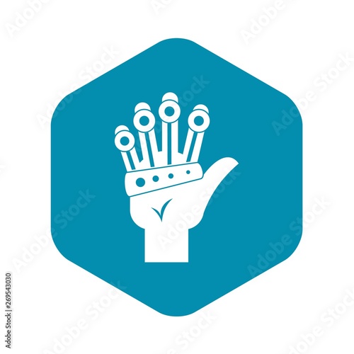Vr manipulator icon. Simple illustration of vr manipulator vector icon for web