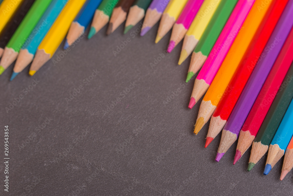 colorful pencils