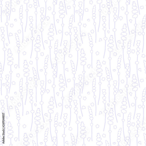 Lavender flowers purple con...