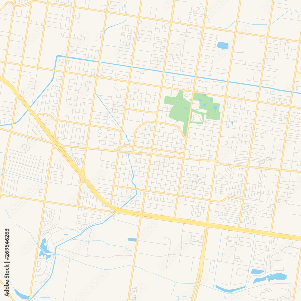 Empty vector map of Mission, Texas, USA Empty vector map of Mission, Texas, USA