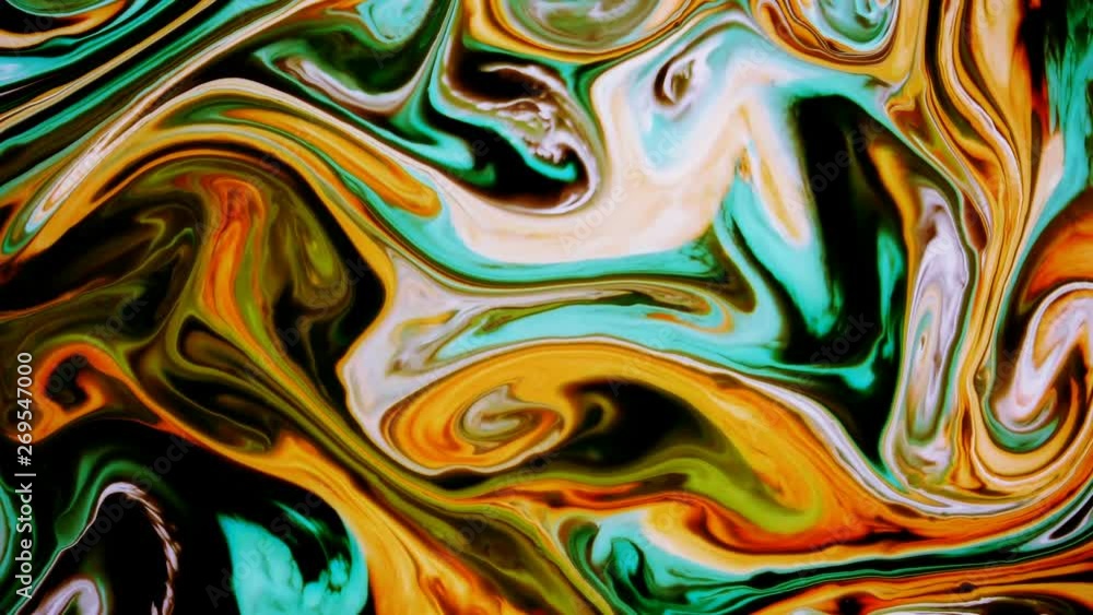 Abstract Colorful Paint Liquid Artistic Movement Abstract Colorful Paint Liquid Artistic Movement
