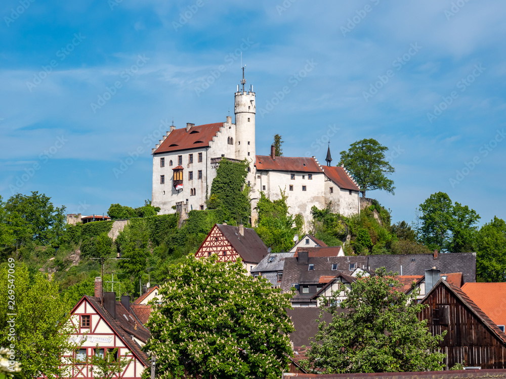 Schloss in Gößweinstein Franken Bayern