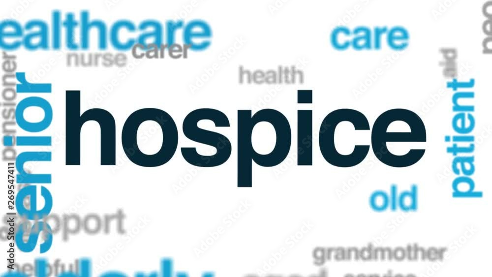 Hospice animated word cloud. Kinetic typography. Hospice animated word cloud. Kinetic typography.