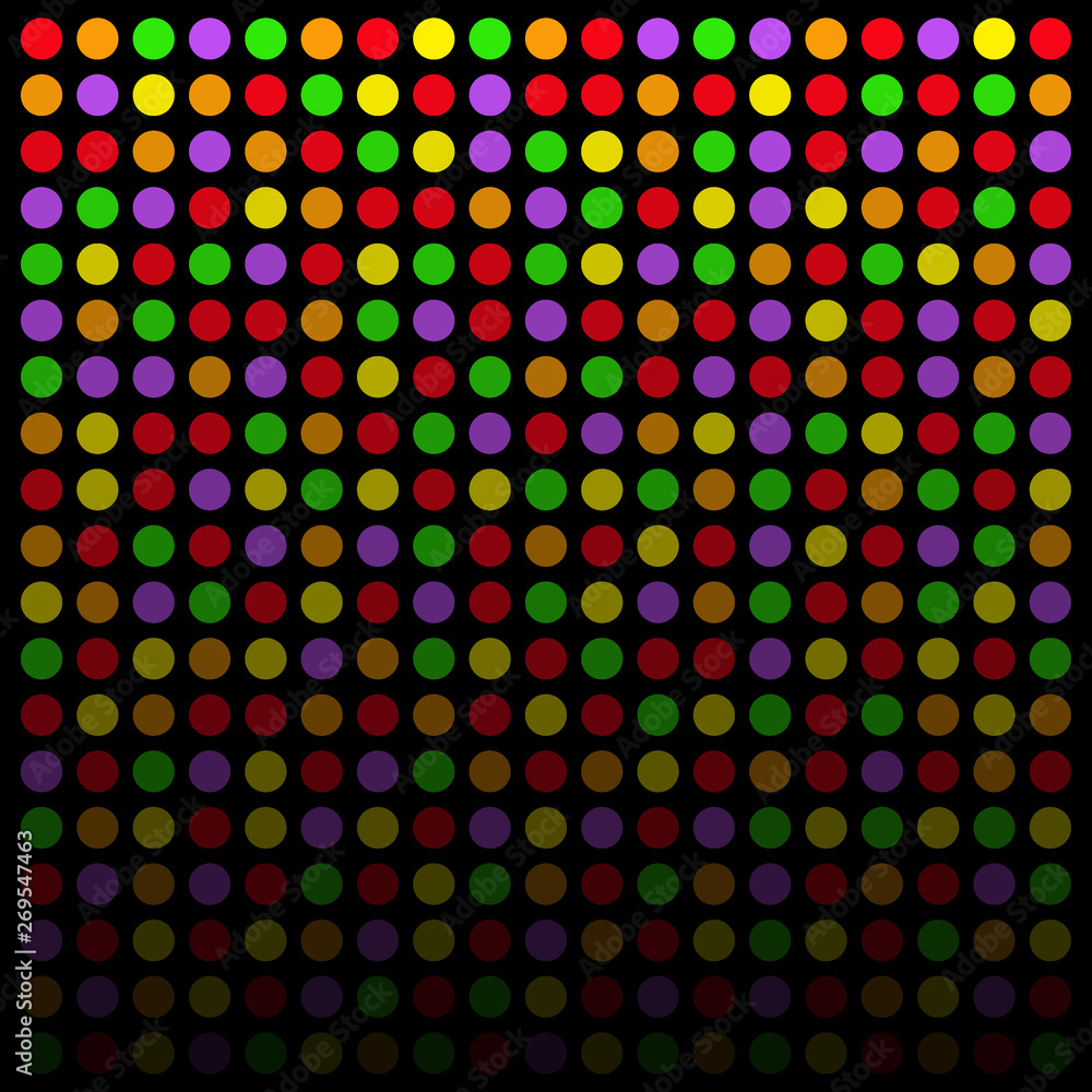 Color dots. Abstract background.