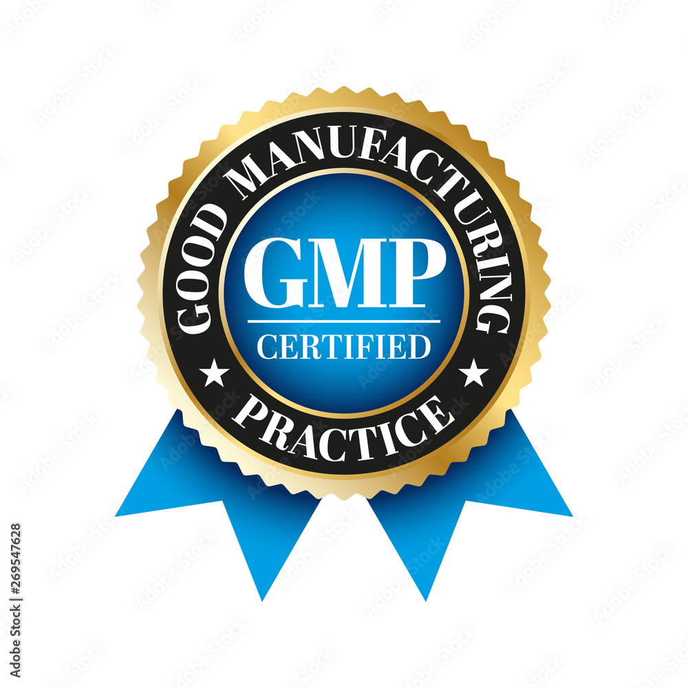 GMP (Good Manufacturing Practice) certified round stamp on white background - Vector GMP (Good Manufacturing Practice) certified round stamp on white background - Vector