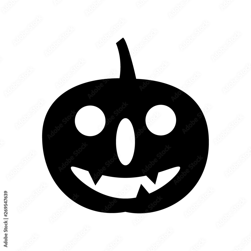 Jack-o-lantern. Happy Halloween icon Jack-o-lantern. Happy Halloween icon
