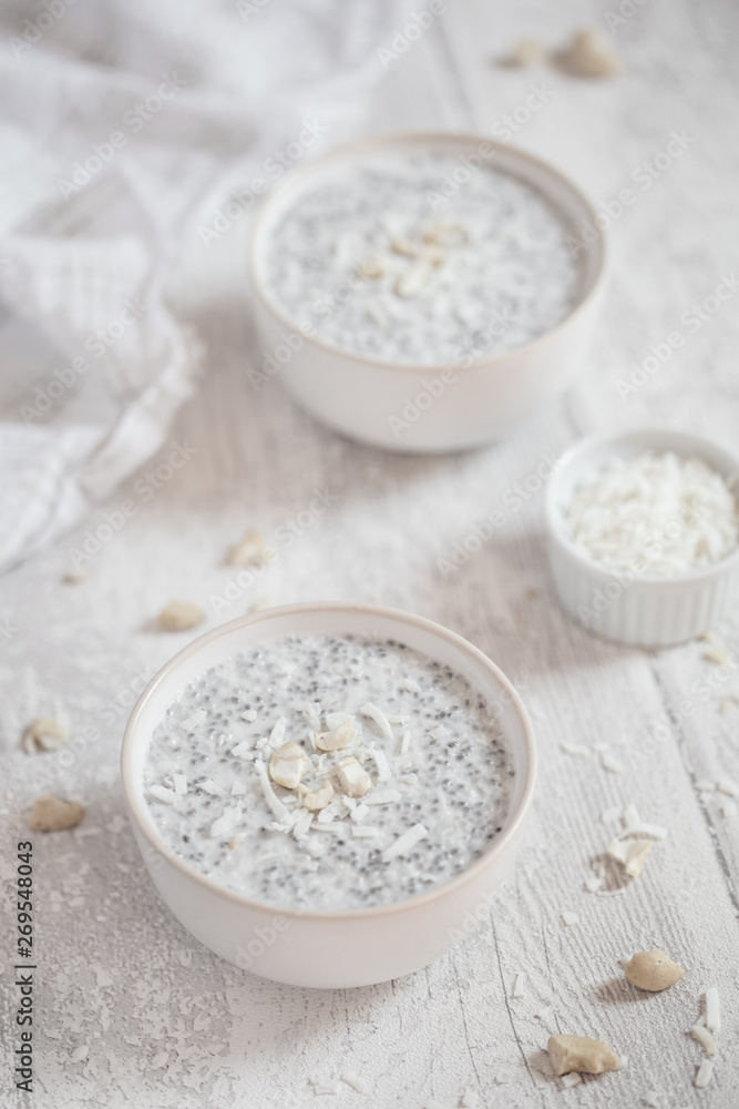 Porridge noix de coco et cajou Porridge noix de coco et cajou