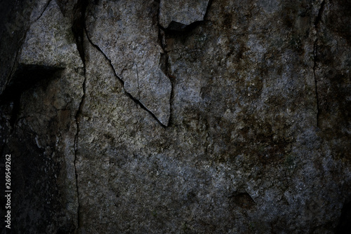 Abstract background of natural dark grey stone or rock (high details)