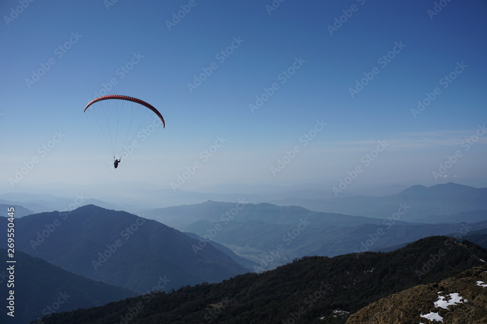 Paraglider himalaya pokara