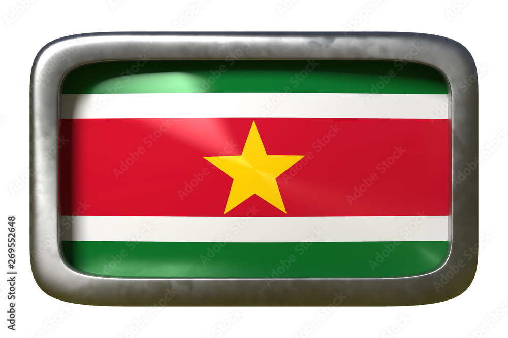 Suriname flag sign Suriname flag sign
