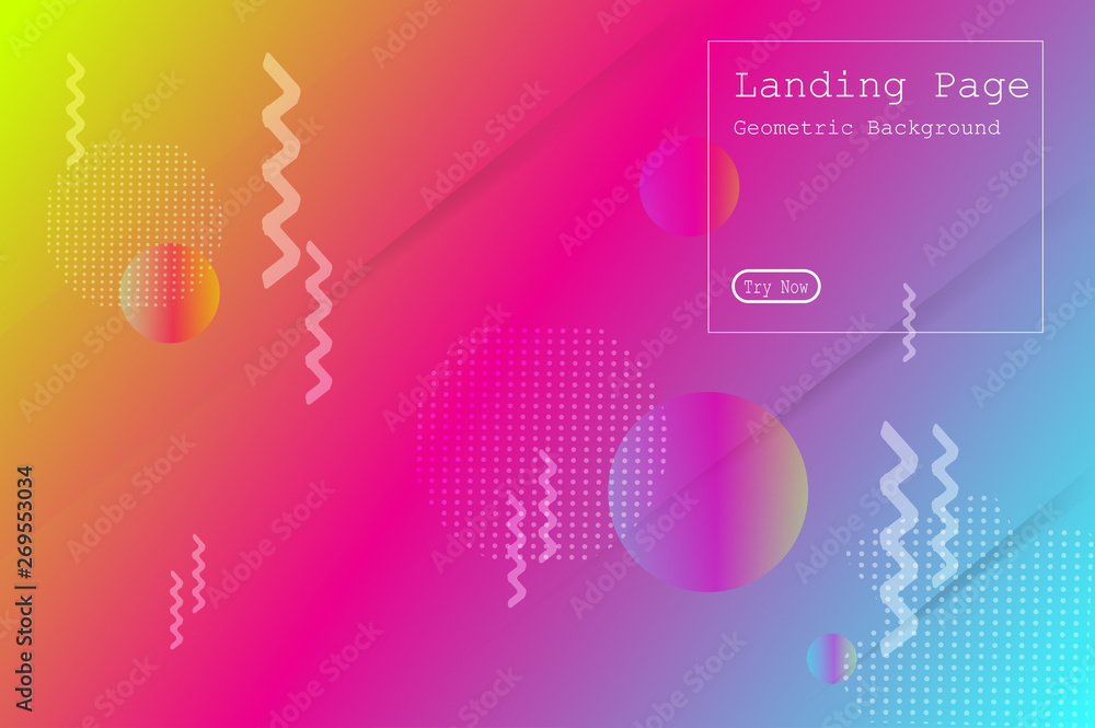 Memphis motion abstract colorful background design with Fluid gradient shapes composition illustration vector Memphis motion abstract colorful background design with Fluid gradient shapes composition illustration vector