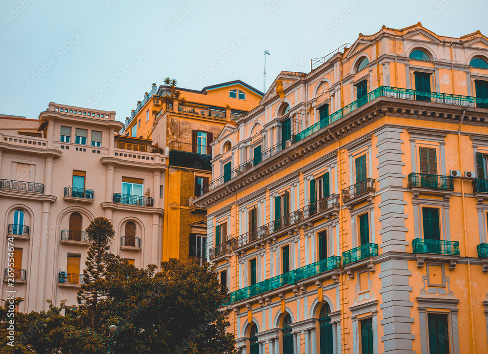 some luxury buildings with ornamental details some luxury buildings with ornamental details