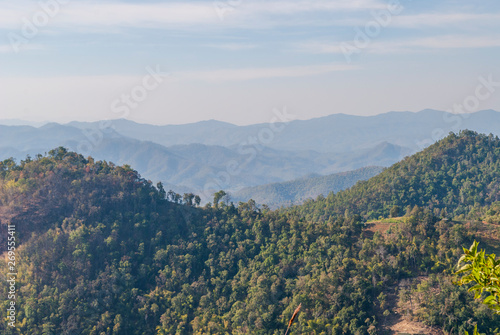 Northern Thailand hills
