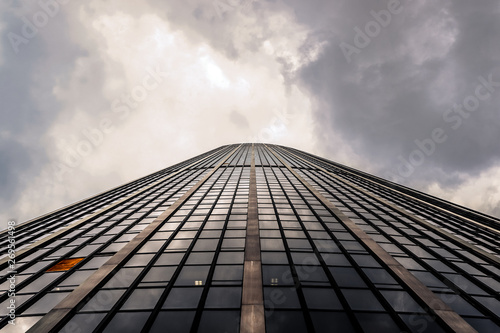 Montparnasse Tower view from below 