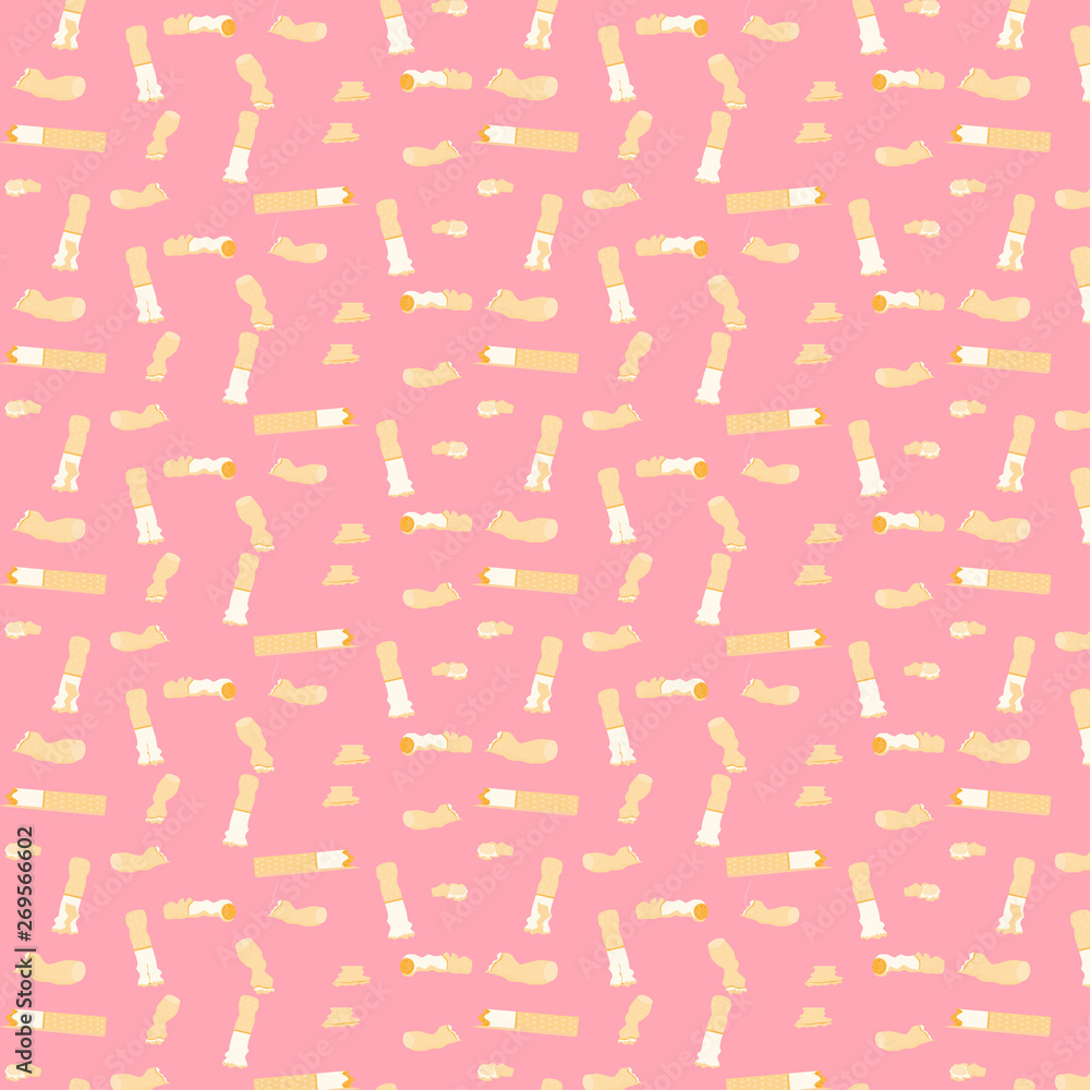 pattern seamless set of cigarette smoking element. vector illustration eps10 pattern seamless set of cigarette smoking element. vector illustration eps10