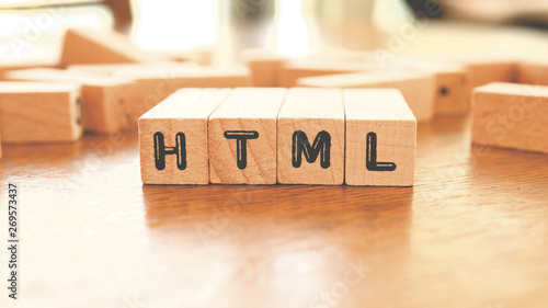 Text Block of "HTML"