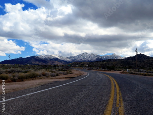 On the road, somewhere in Arizona, USA