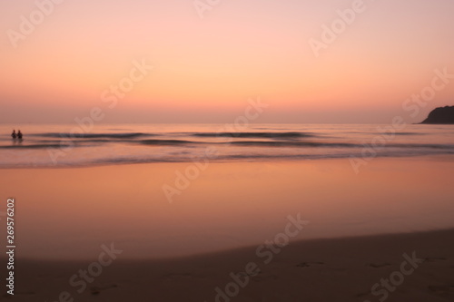 Sunset in Agonda  Goa  India