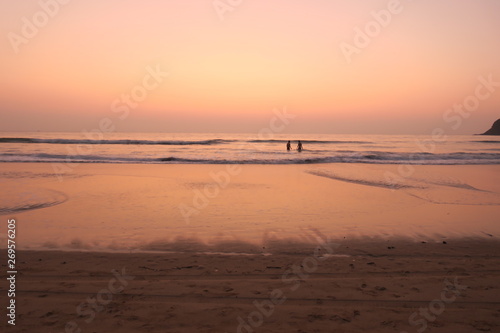 Sunset in Agonda  Goa  India