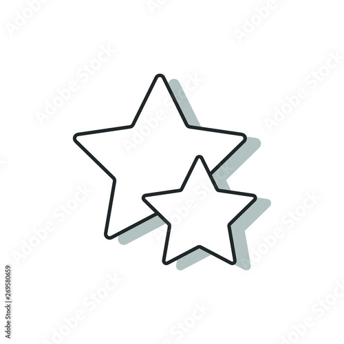 Favourites, star vector icon