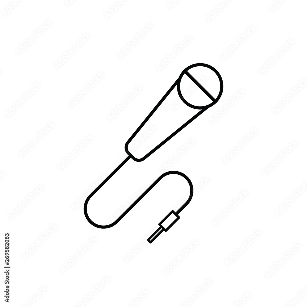 Microphone vector Icon. Mobile concept and web design.eps Microphone vector Icon. Mobile concept and web design.eps