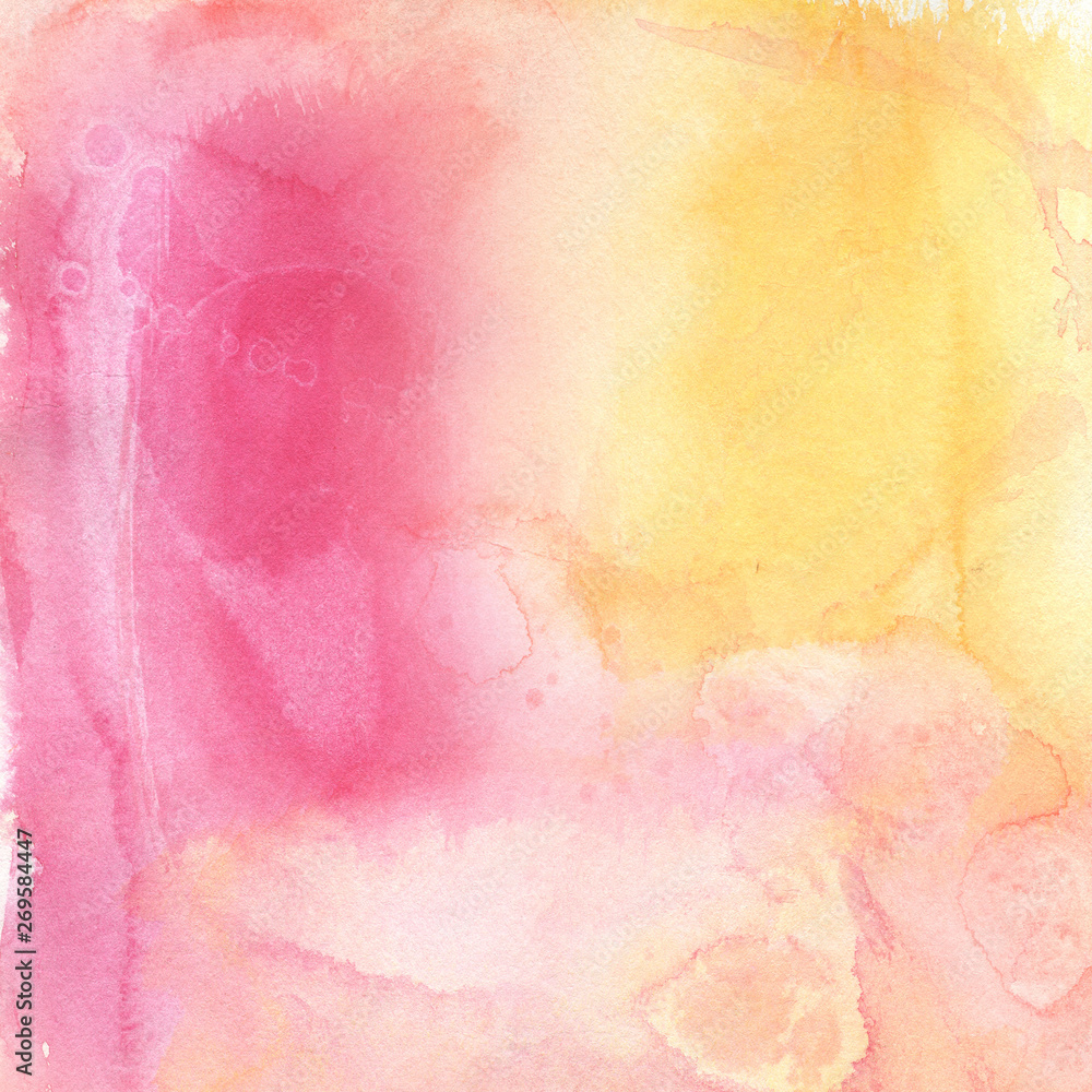 Obraz premium Sherbet Watercolor Background