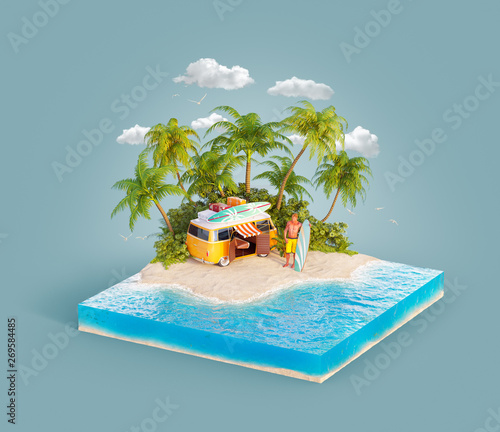 Travel and vacation concept