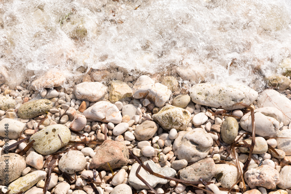 shore with stones shore with stones