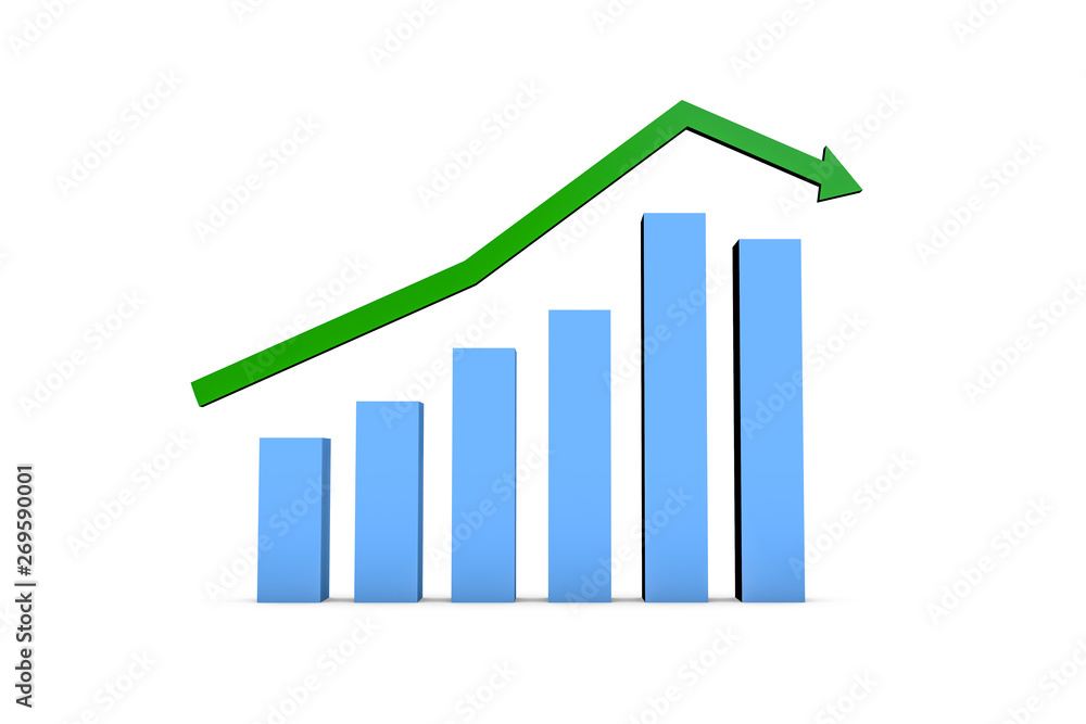 Business Statistic Fail of Graph Chart Business Statistic Fail of Graph Chart