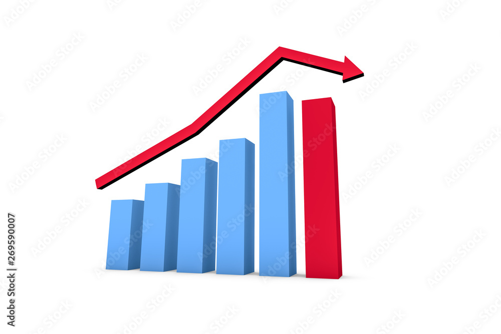 Business Statistic Fail of Graph Chart Business Statistic Fail of Graph Chart