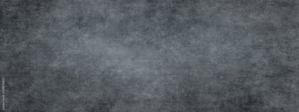 Fototapeta premium Monohrome dark grunge gray abstract background.