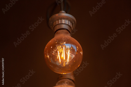 Retro Light Bulb Hanging