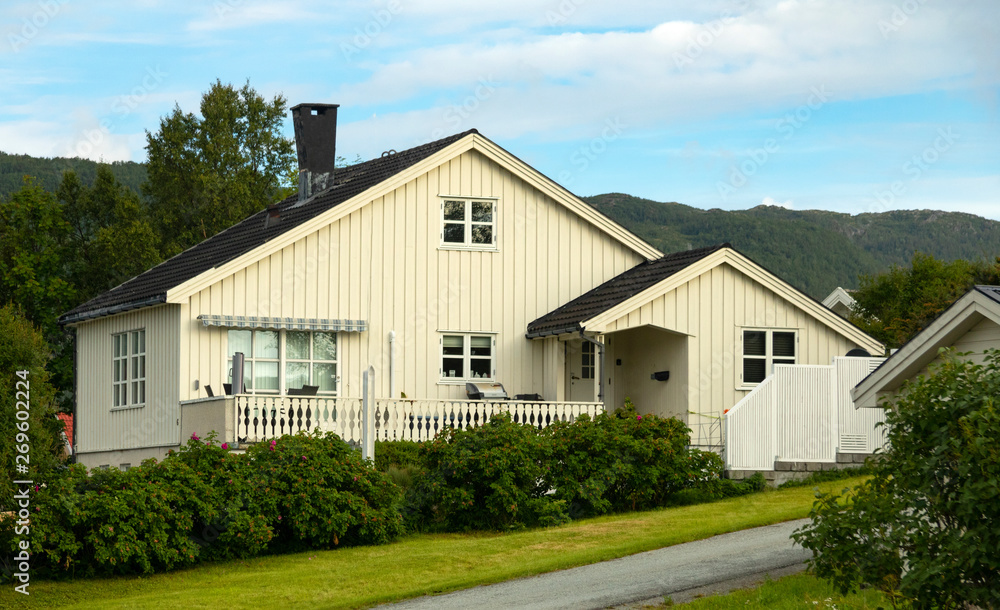 Rural house in the highlands.. Rural house in the highlands..