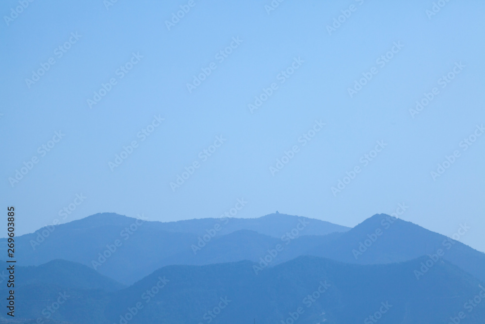 Obraz premium Surreal sky background in izmir
