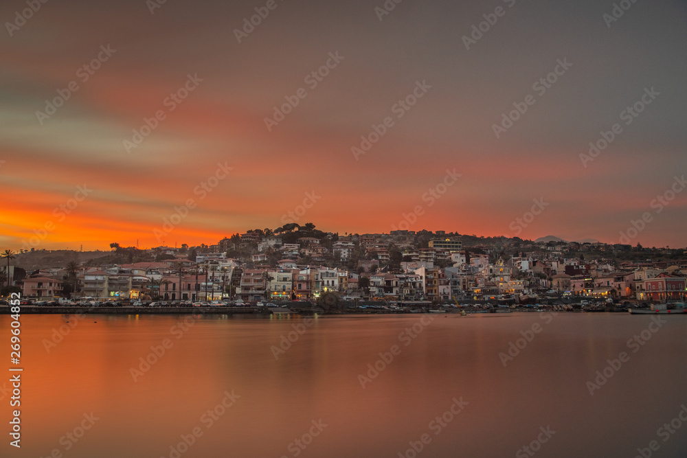 Fototapeta premium tramonti sul mare