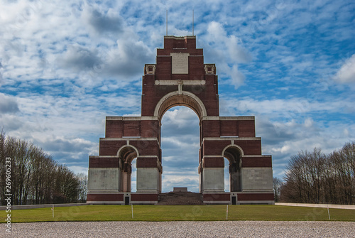 The Thiepval Memorial to the Missing, Somme Battlefields, France